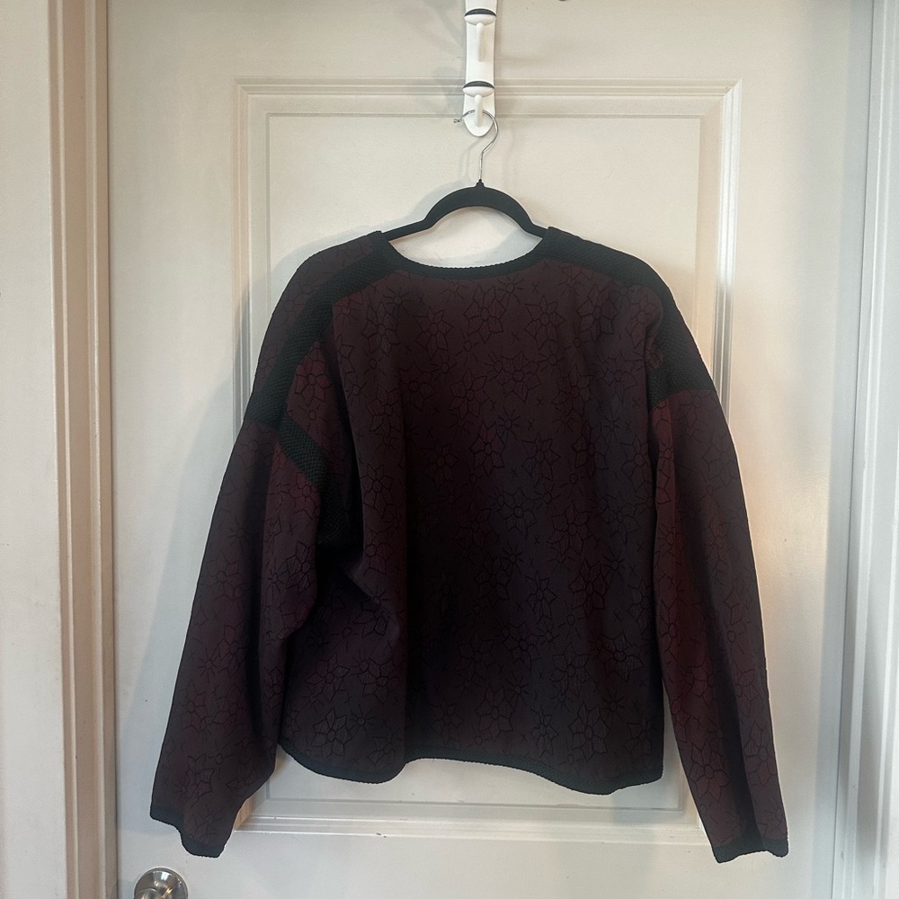 Vintage Reversible Patchwork 2button Black/White … - image 8